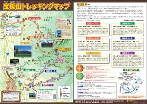 宝篋山オススメコースマップ